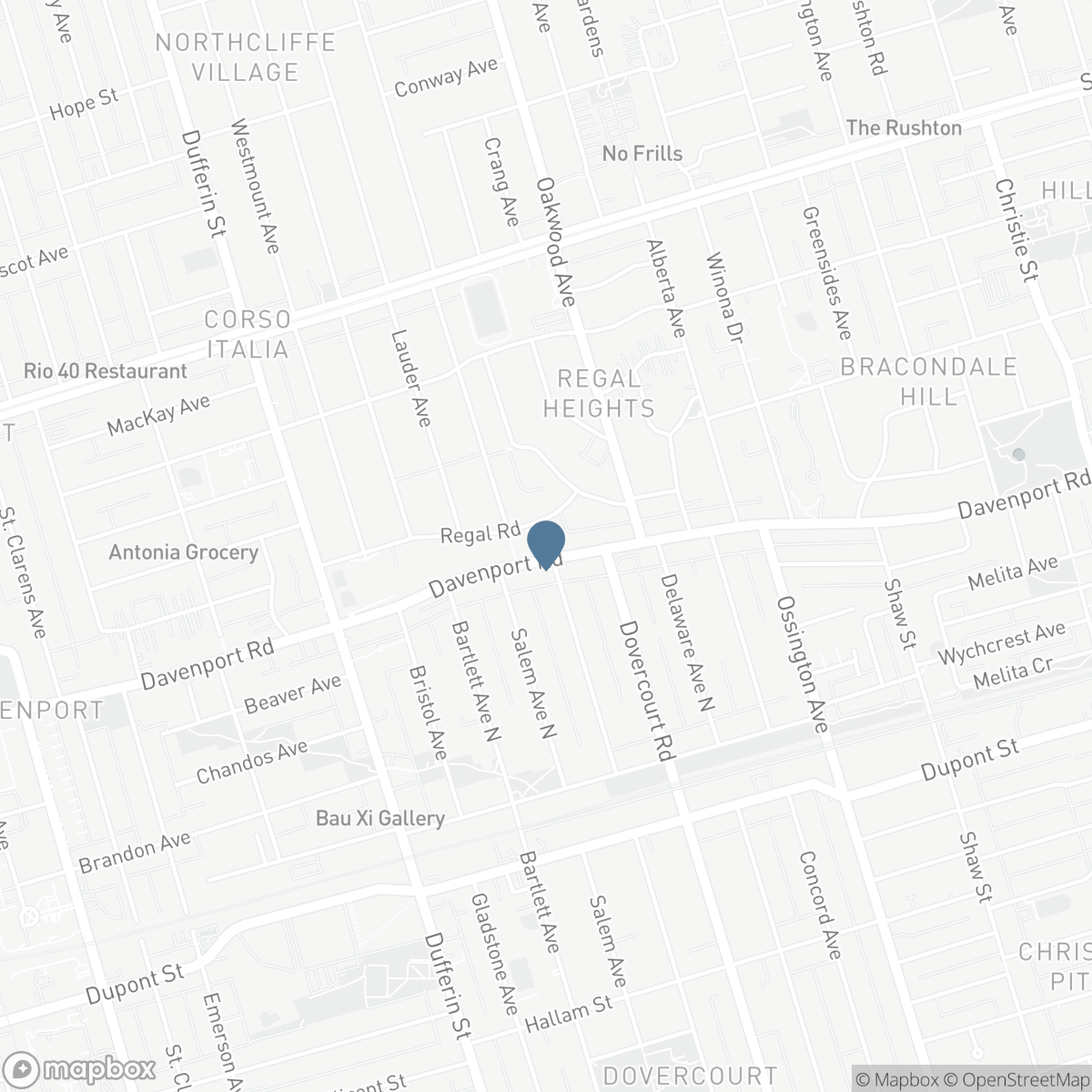 1268 DAVENPORT ROAD, Toronto, Ontario M6H 2G9